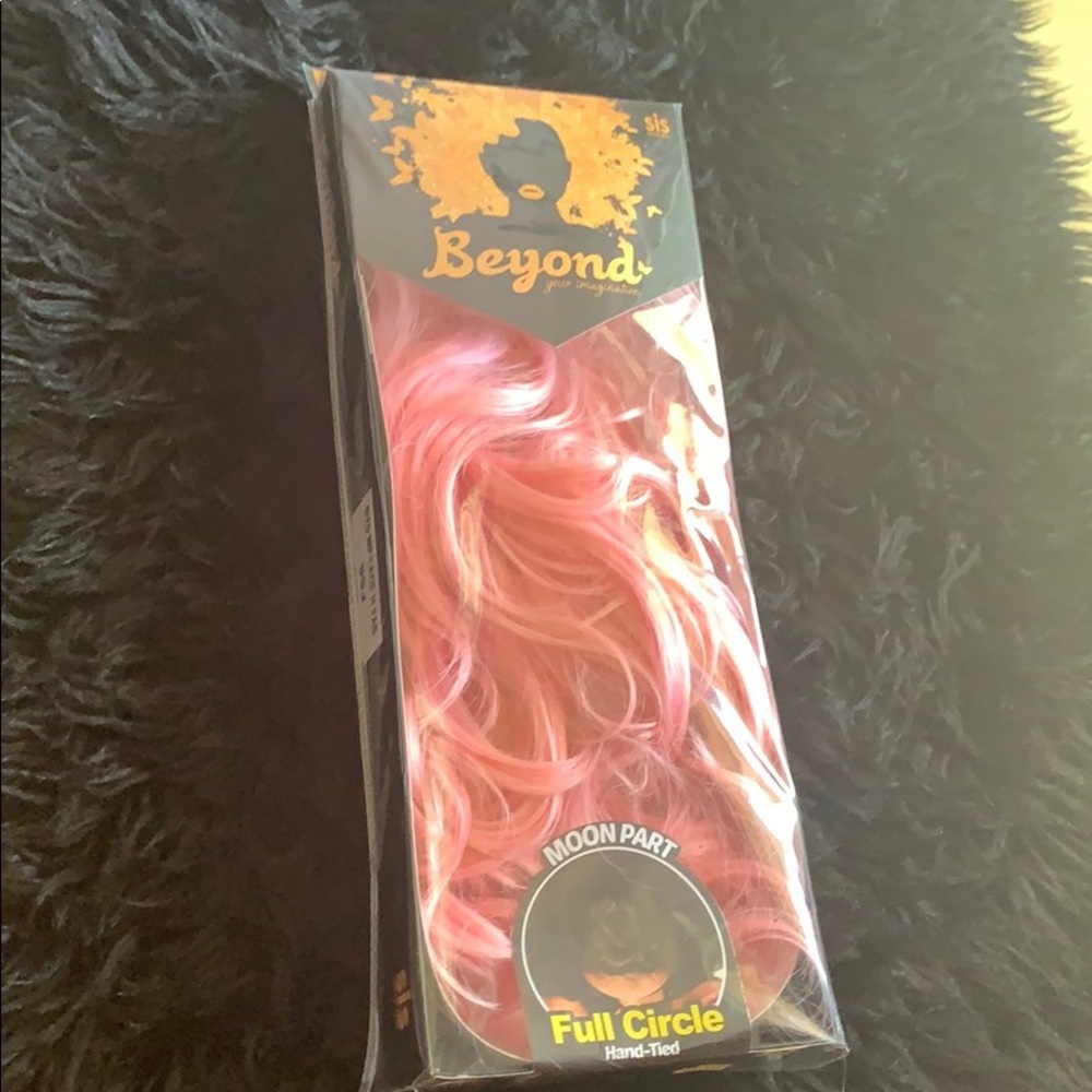 Beyond your imagination pink wig lace front